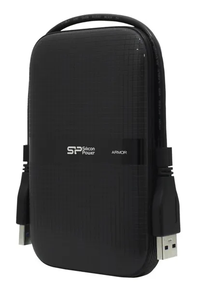 Внешний жесткий диск 2 TB Silicon Power A60 SP020TBPHDA60S3A Black
