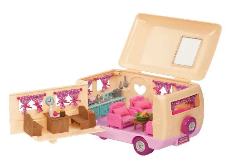 Игровой набор пластиковый LI`L WOODZEEZ (Веселый кемпинг) 61166Z