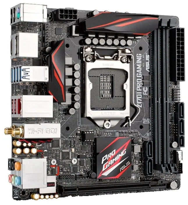 Геймерская ITX Материнская плата ASUS Z170I PRO GAMING