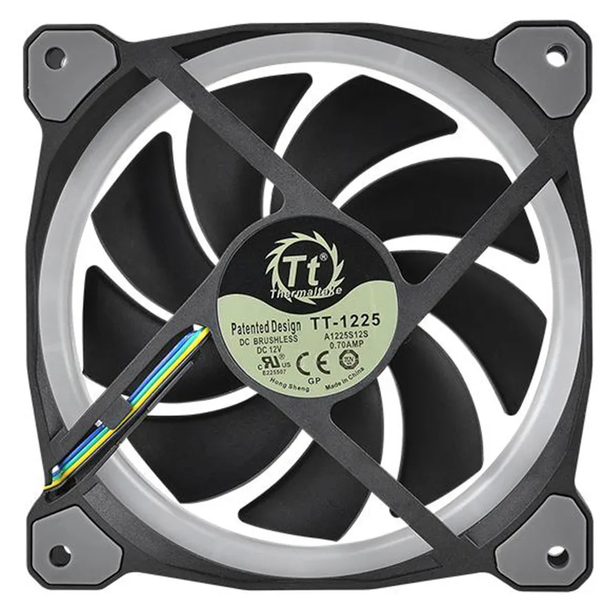 Кулер для кейса Thermaltake Riing Plus 12 RGB TT Premium Edition 3-Fan Pack CL-F053-PL12SW-A