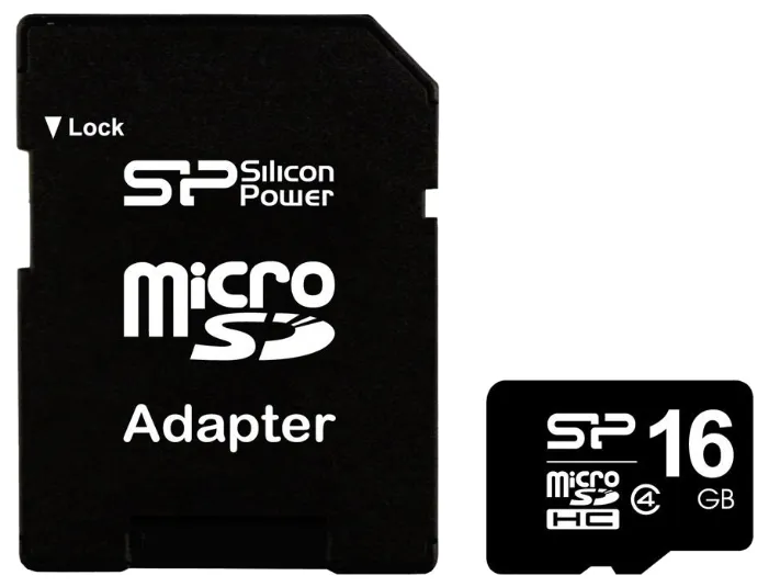 Карта памяти Silicon Power 16 Gb SP016GBSTH004V10SP