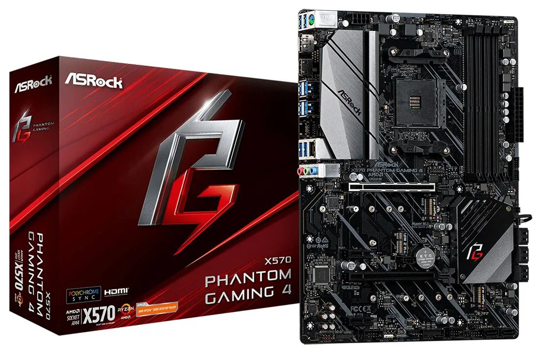 Материнская плата ASRock X570 PHANTOM GAMING 4