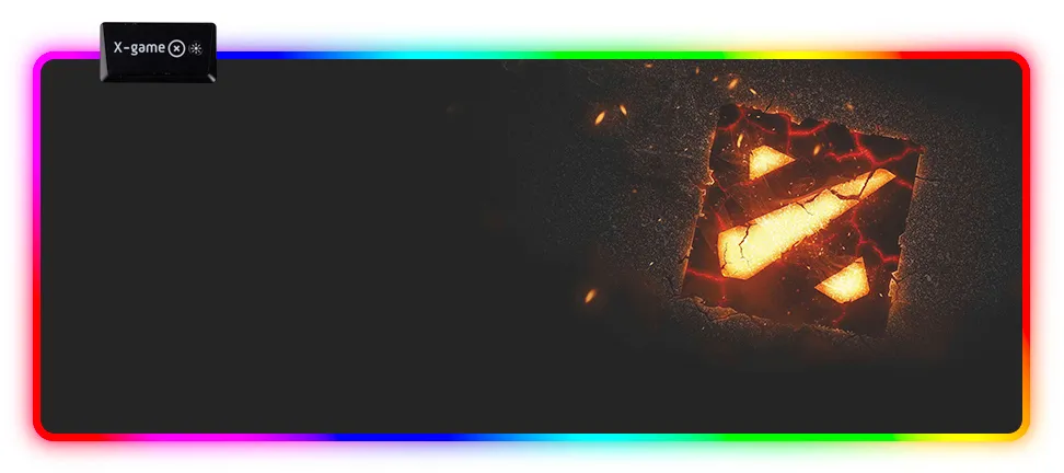 Коврик для мыши X-Game Dota 2  (Extra Large Led)