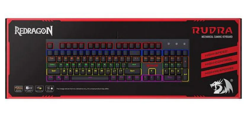 Клавиатура игровая механическая Redragon Rudra