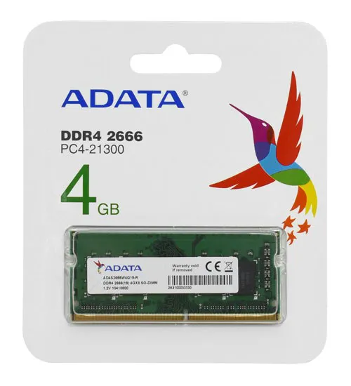 Оперативная память 4 GB ADATA AD4S2666W4G19-R