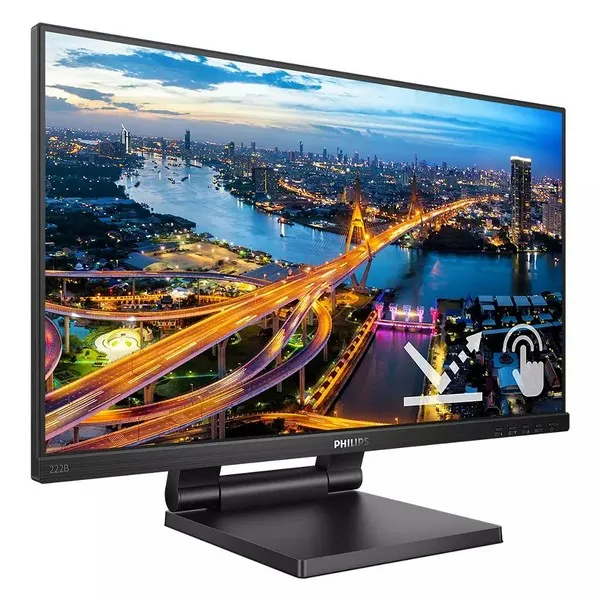 Монитор 21.5" Сенсорный PHILIPS 222B1TC/01