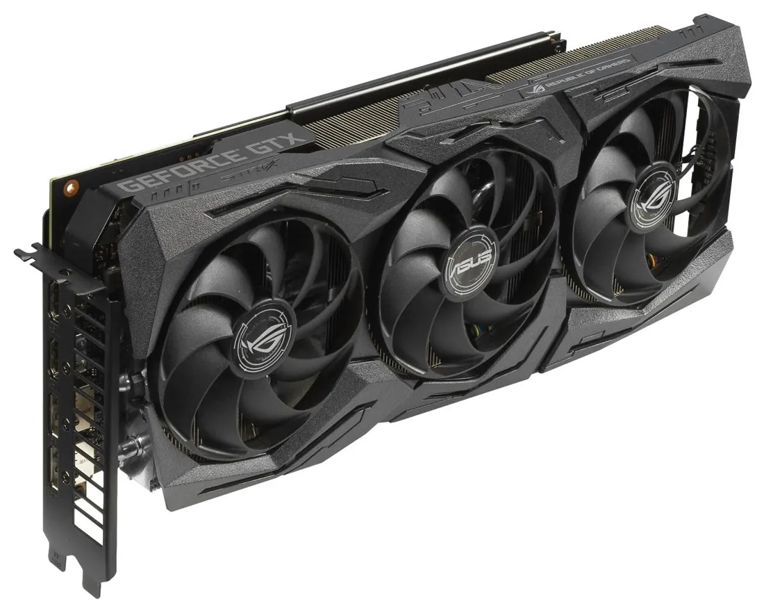 Видеокарта 6GB Asus GTX1660Ti ROG-STRIX-1660TI-A6G-GAMING