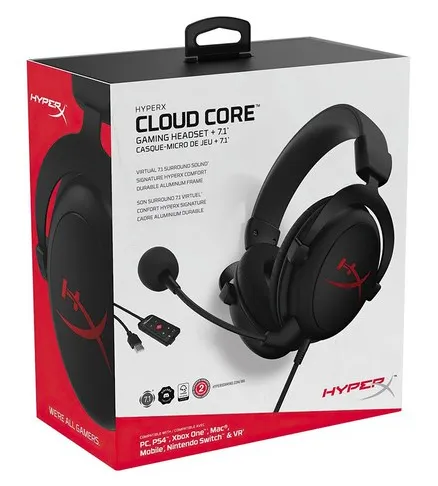 Гарнитура HyperX Cloud Core 7.1 4P4F2AA