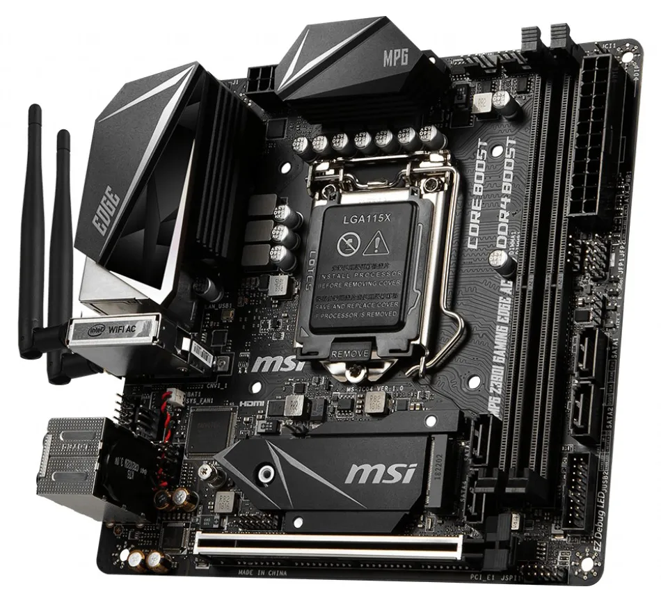 Материнская плата MSI MPG Z390I GAMING EDGE AC