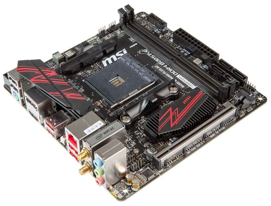 Материнская плата MSI B450I GAMING PLUS AC