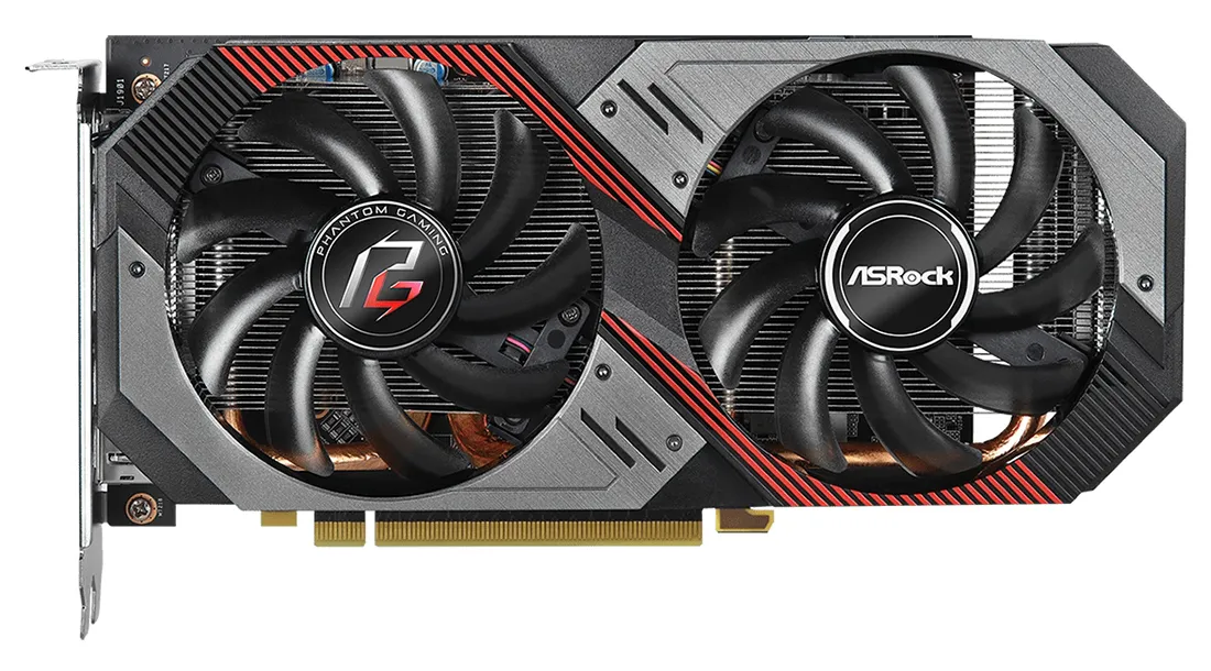 Видеокарта ASRock Radeon RX 5600 XT Phantom Gaming D2 6G OC