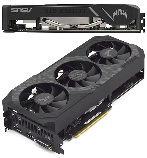 Видеокарта 6 GB Asus GTX 1660 TUF3-GTX1660-O6G-GAMING