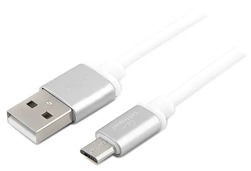 Кабель USB Type A-micro USB Cablexpert CC-S-mUSB01W-1M