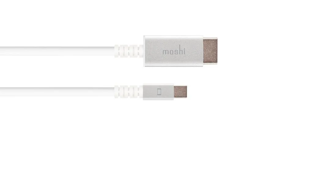 Кабель для Apple Moshi MINI DISPLAYPORT TO HDMI CABLE белый