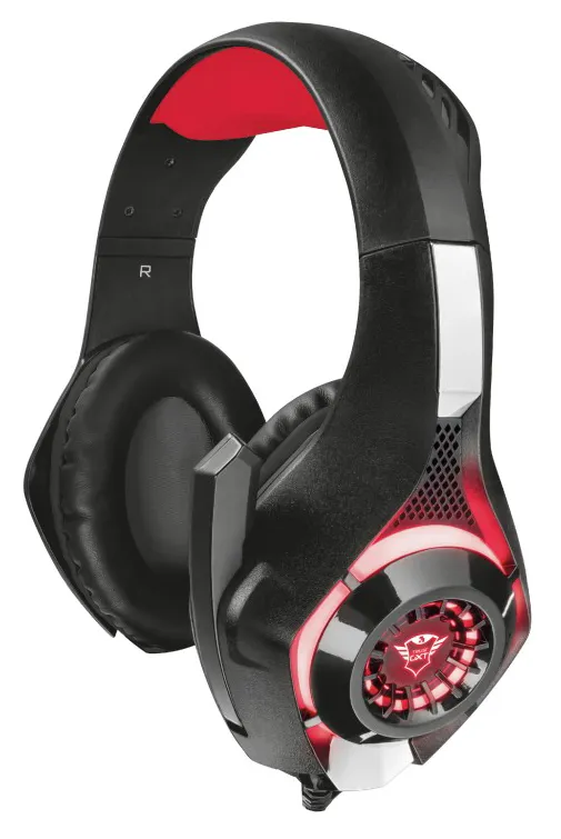 Наушники Trust GXT 313 Nero Illuminated Gaming Headset