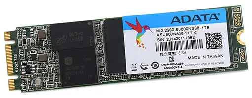 SSD накопитель 1 TB  ADATA SU800  ASU800NS38-1TT-C M.2