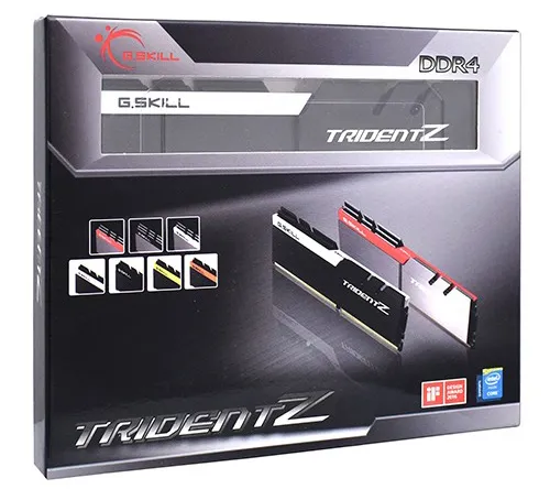 Оперативная память 32 GB kit G.Skill Trident Z F4-3200C16D-32GTZKW