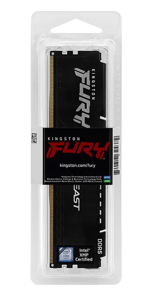 Оперативная память 16 GB Kingston Fury Beast KF548C38BB-16