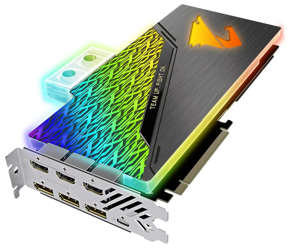 Видеокарта 11 GB Gigabyte RTX 2080Ti N208TAORUSX WB-11GC