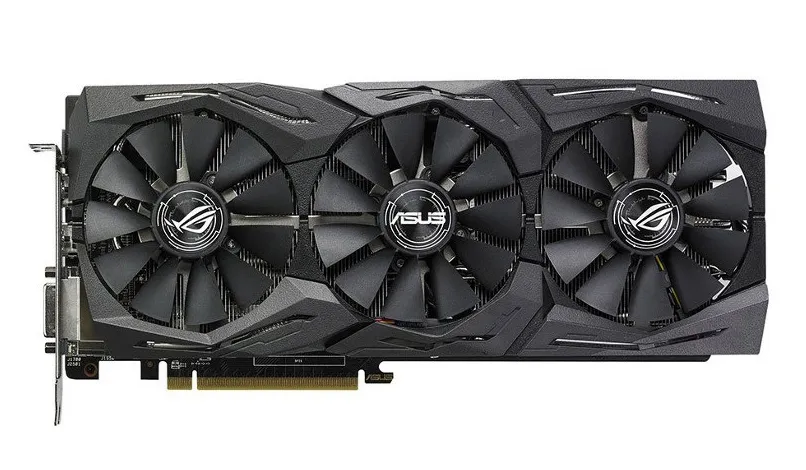 Видеокарта Asus RX580 AREZ-STRIX-RX580-T8G-GAMING