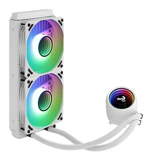 Водяное охлаждение Aerocool Mirage L240 WH Белый