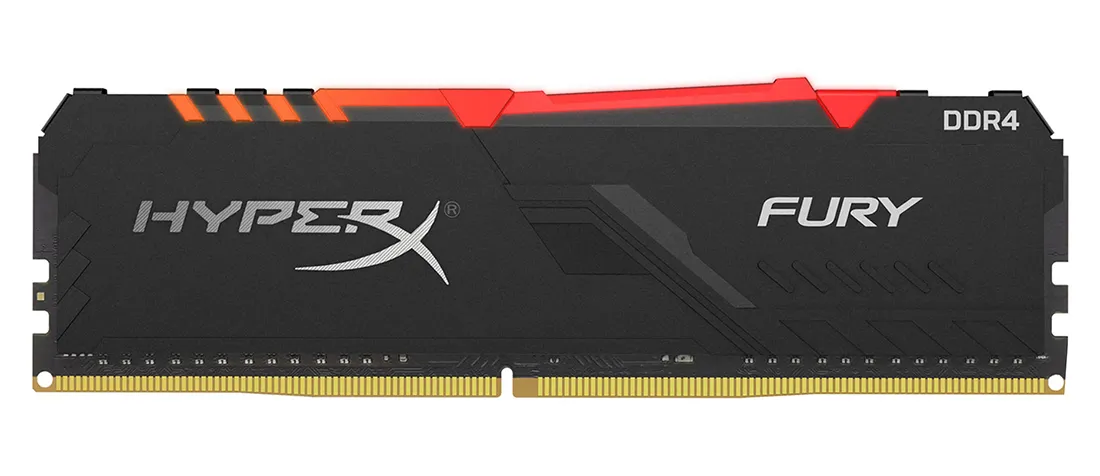 Оперативная память 16 GB Kingston HyperX Fury RGB HX436C17FB3A/16