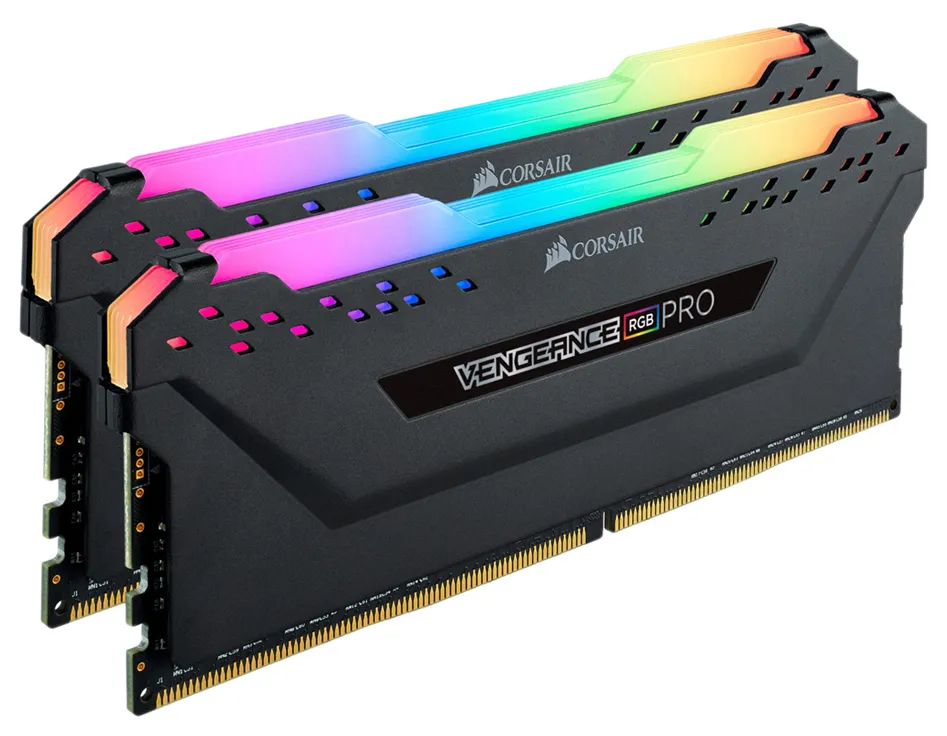 Оперативная память 16 Гб kit Corsair Vengeance RGB PRO CMW16GX4M2C3200C16