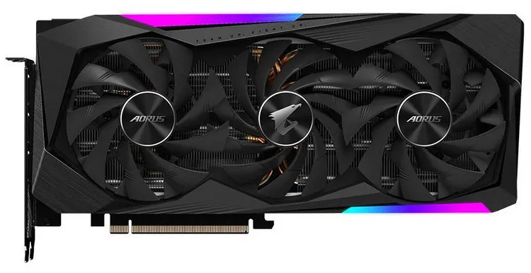 Видеокарта 8 GB Gigabyte RTX 3070 GV-N3070AORUS M-8GD