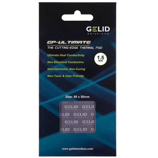 Термопрокладка Gelid GP-Ultimate 90x50x1.5mm 3.2g/cm3