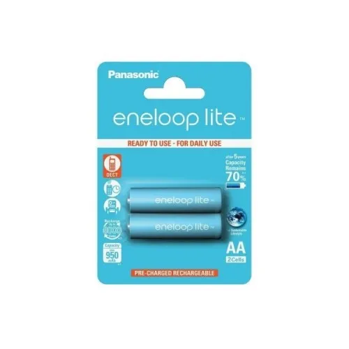 Аккумулятор Panasonic Eneloop Lite AA 950 mAh BK-3LCCE/2BE