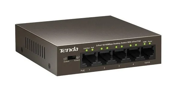 Коммутатор Tenda TEF1105P-4-63W