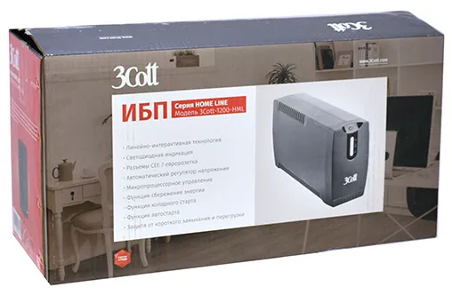 ИБП 3Cott 3Cott-1200-HML Home line