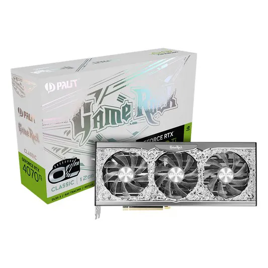 Видеокарта 12GB PALIT RTX4070Ti GAMEROCK CLASSIC OC NED407TH19K9-1046G