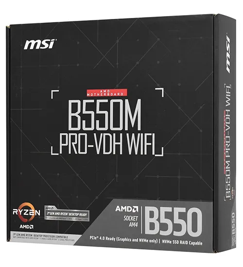 Материнская плата MSI B550M PRO-VDH WIFI