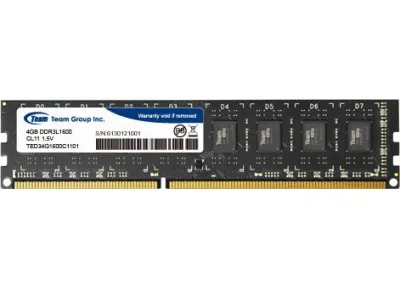 Оперативная память 4Gb Team Group TED3L4G1600C1101