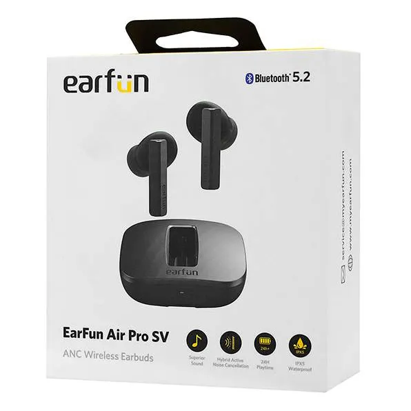 Bluetooth наушники EarFun Air Pro SV (TW306) ANC IPX5 black