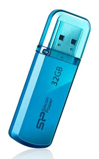 USB флешка 32GB Silicon Power Helios 101 SP032GBUF2101V1B USB 2.0 blue