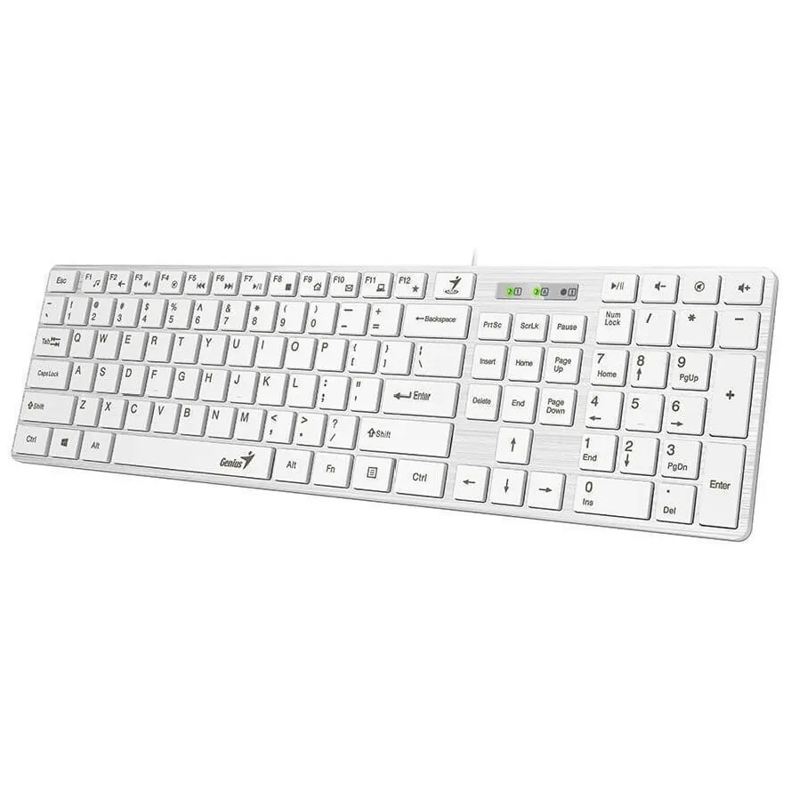 Клавиатура Genius SlimStar 126 White