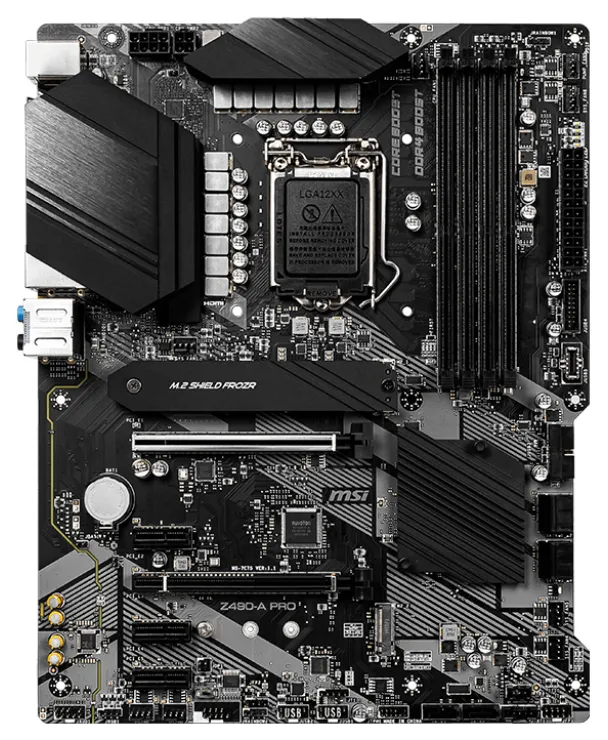 Материнская плата MSI Z490-A PRO