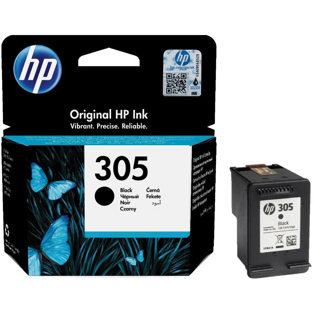 Картридж струйный HP 305 Чёрный