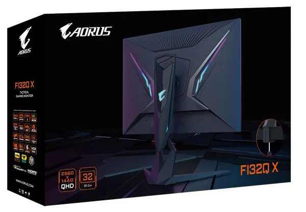 Монитор 32" Gigabyte Aorus FI32QX-EK