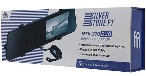 Видеорегистратор Silverstone F1 NTK-370Duo black