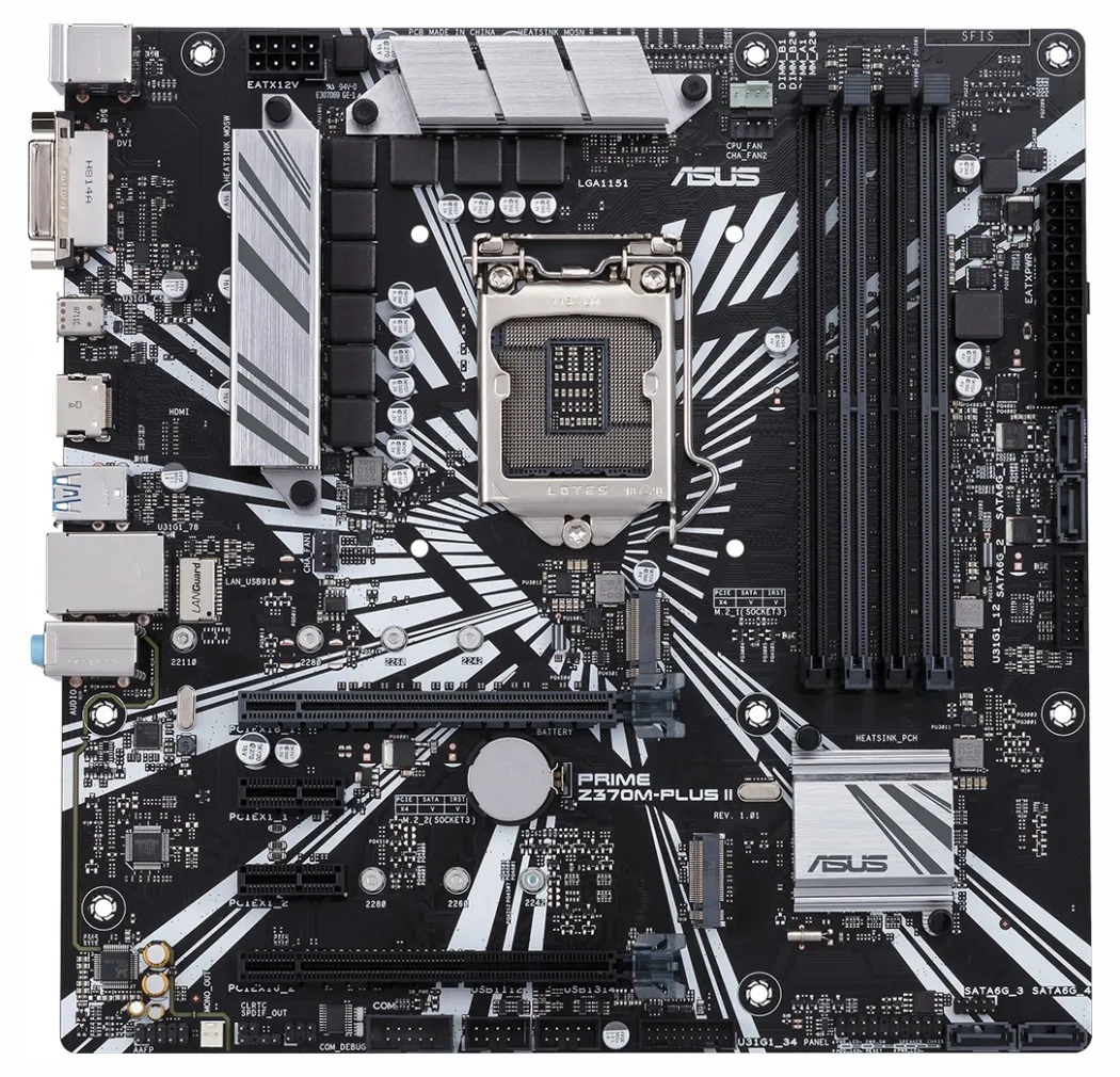 Материнская плата Asus PRIME Z370M-PLUS II Z370