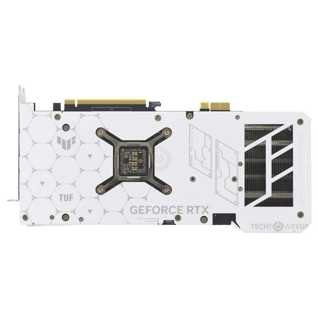 Видеокарта 16Gb ASUS TUF-RTX4070TIS-O16G-BTF-WHITE