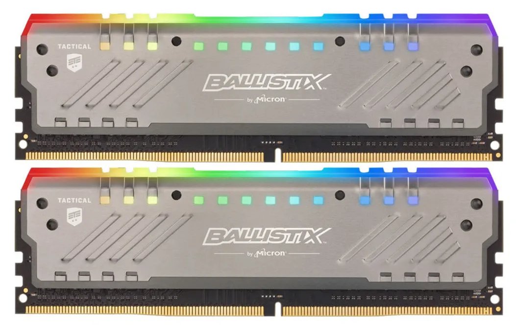 Оперативная память 16GB KIT Crucial Ballistix Tactical Tracer RGB BLT2K8G4D26BFT4K