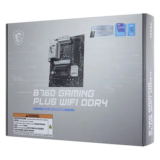 Материнская плата MSI B760 GAMING PLUS WIFI DDR4