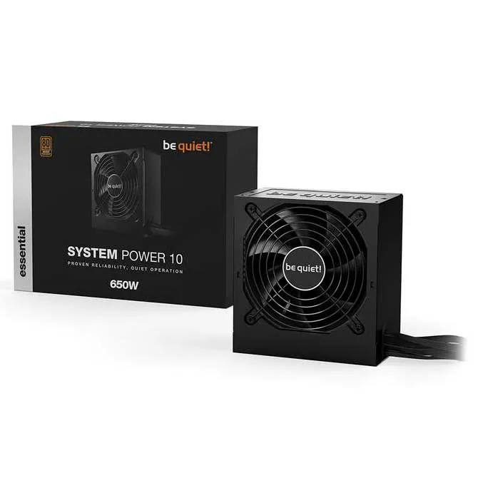 Блок питания 650W Bequiet! System Power 10 BN328