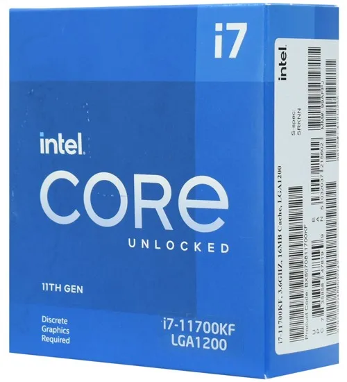 Процессор Intel Сore i7-11700KF box