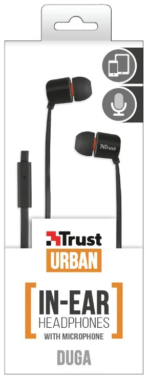 Наушники Trust Duga In-Ear Черный