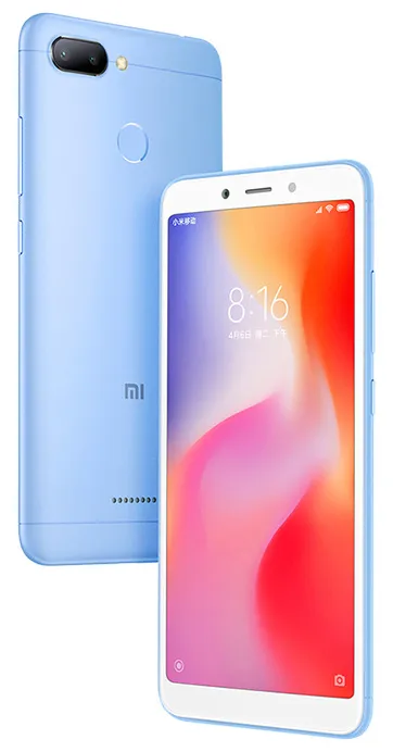 Смартфон Xiaomi Redmi 6 голубой